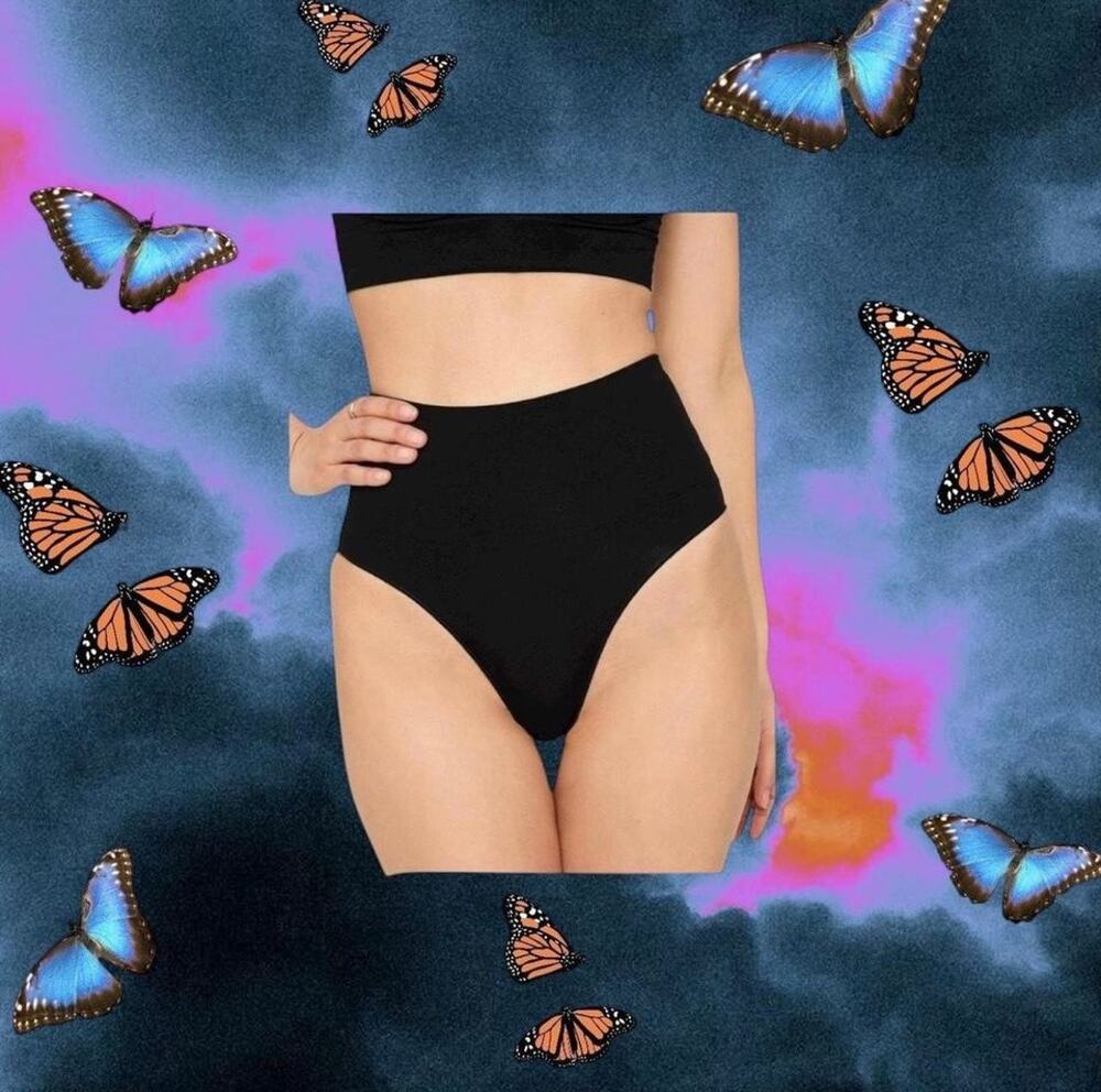 NWT Black Yitty Shapewear Thong XS/S